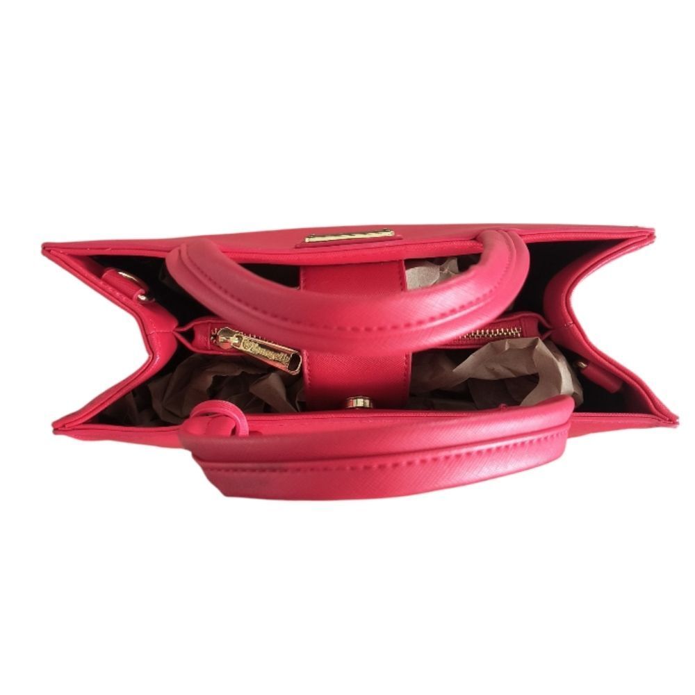 Loungefly Disney Snow White Red Debossed Satchel - Picture 7 of 16